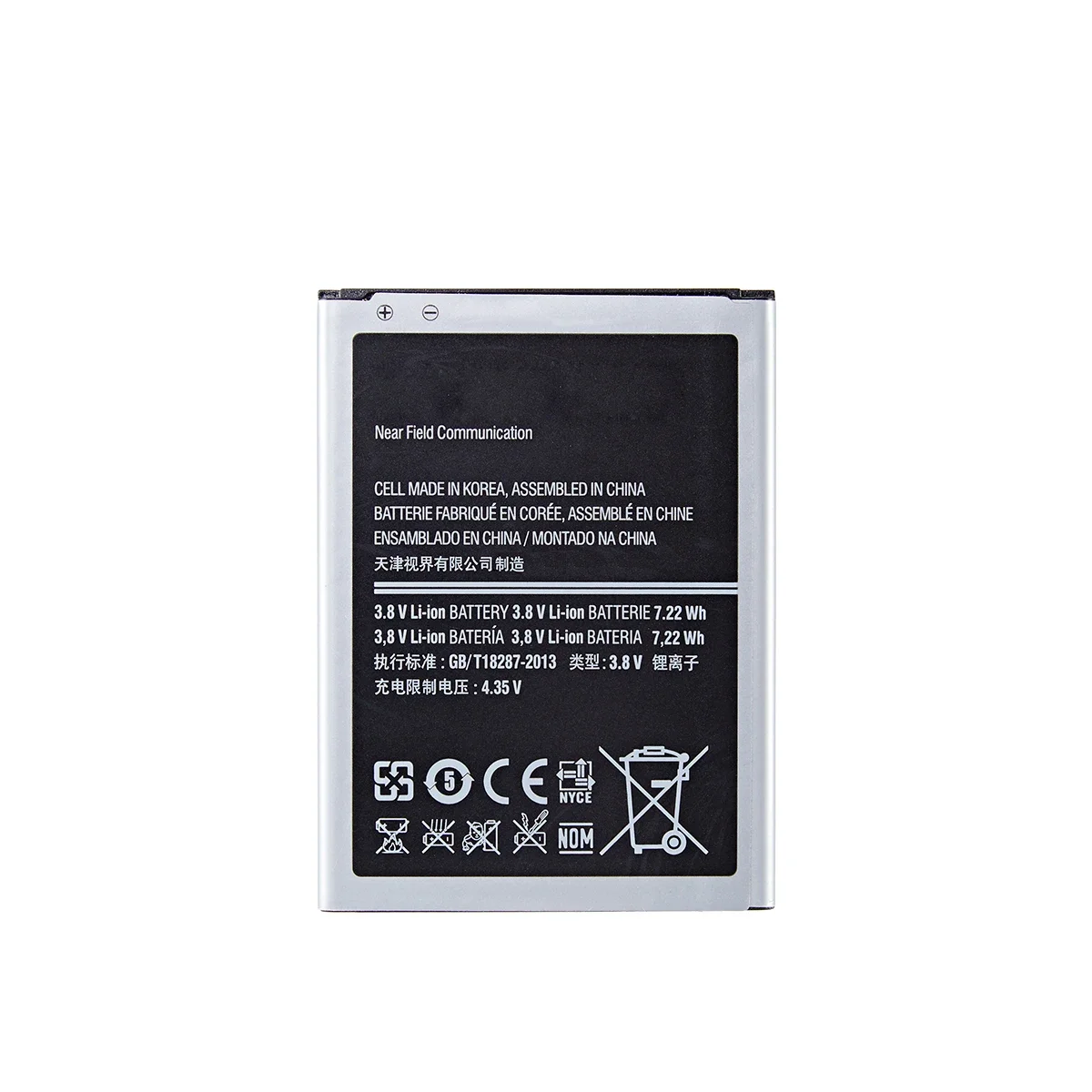 Brand New B500AE B500BE Battery 1900mAh For Samsung Galaxy S4 Mini i9192 i9195 i9190 i9198 J110 I435 I257 B500AE 3 Pin