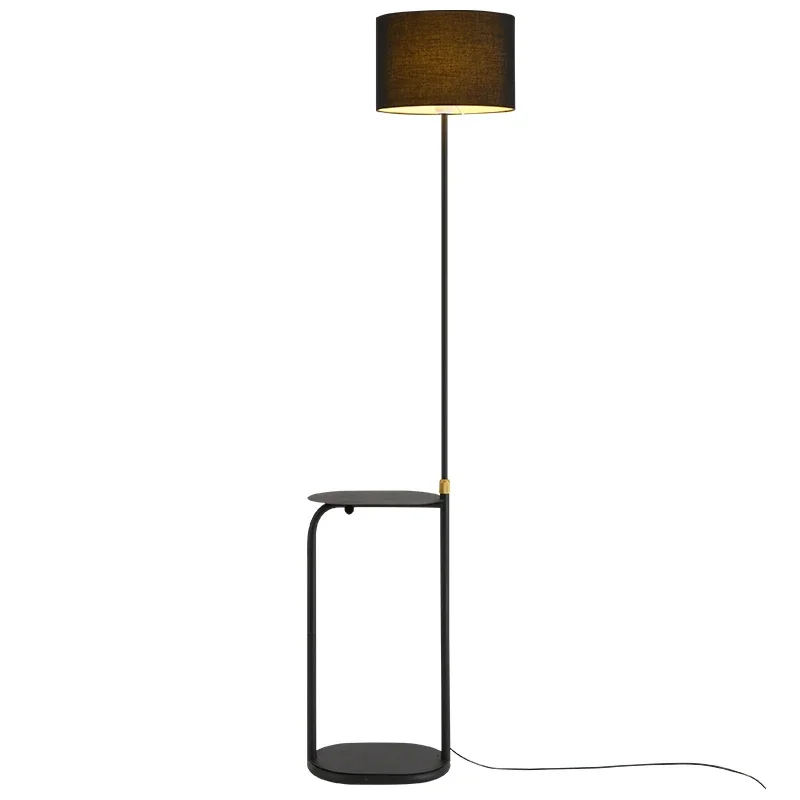 YY Bedside and Sofa Side Shelf Several Integrated Vertical Reading Lamp