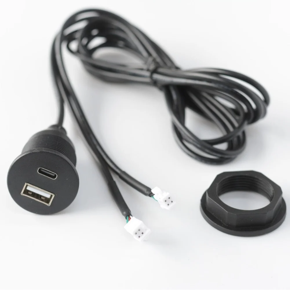 Car Radio Adapter Cable 4PIN 6PIN Input 150CM Length for Android Navigation Audio Systems Vehicle Dashboard Use