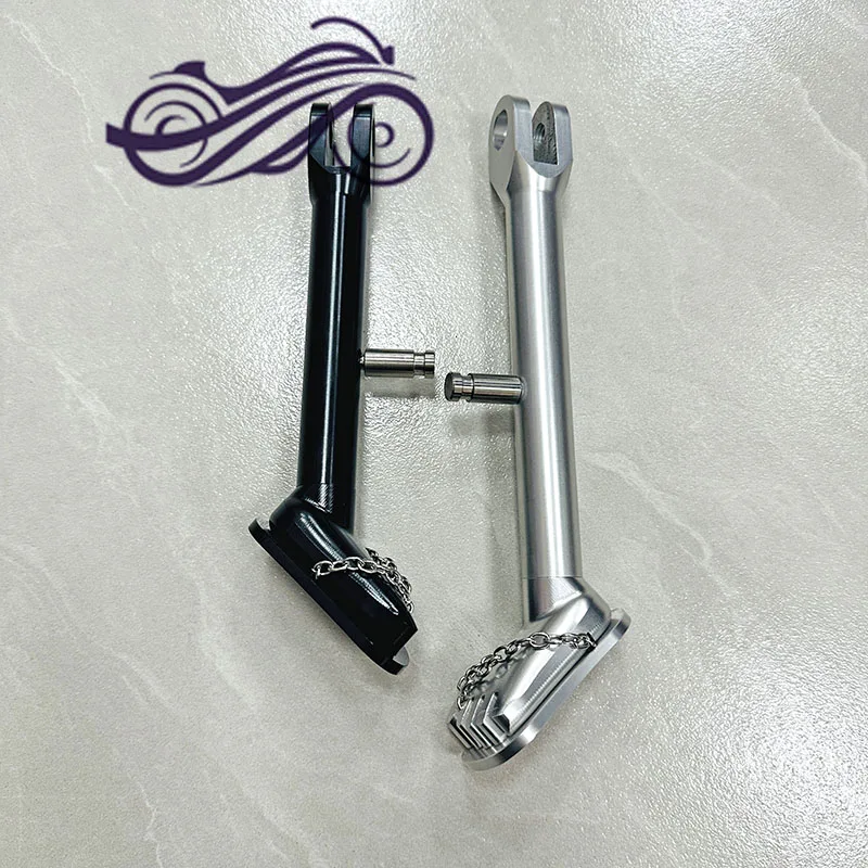 Universal Motor Scooter Motorcycle Kickstand Side Stand Foot Bracket DIO50 AF17 AF18 AF27 AF28 ZX50 AF34 AF36 JOG50 ZR EVO JOG90