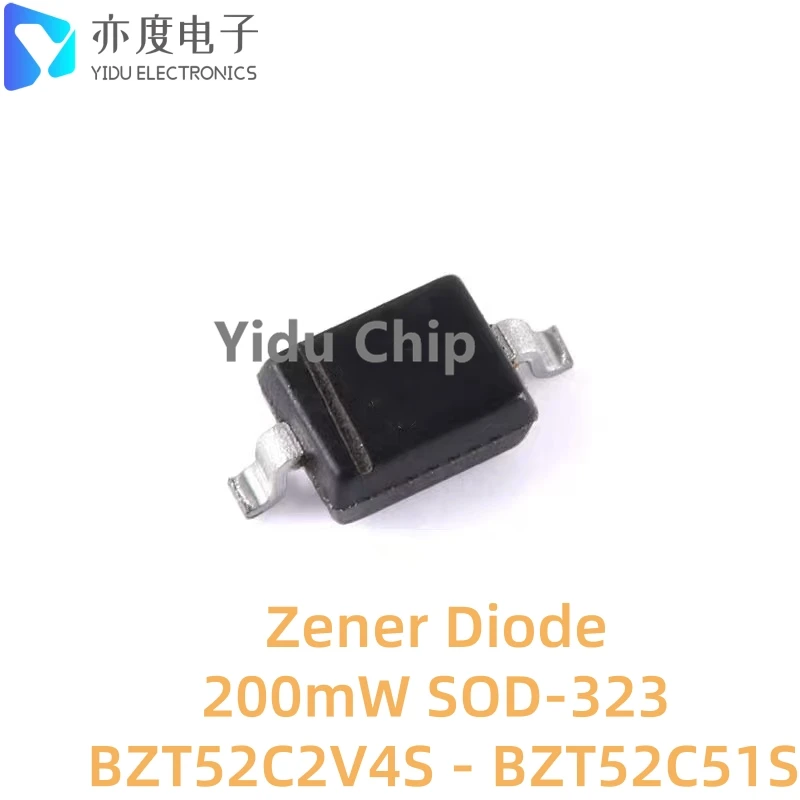 100 buah/lot dioda Zener Diode WL 18V 20 WM 20V BZT52C22S WN 22V WO WO 24V WP WP 27V BZT52C30S WQ 30V