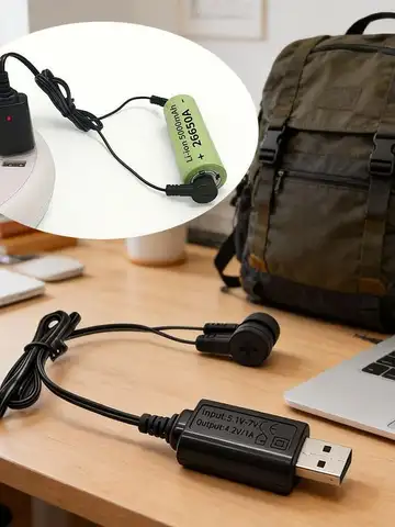 1Pcs Magnetic Lithium Battery Charger Universal USB Battery Charging Cable 3.7V 4.2V USB Magnetic Charger