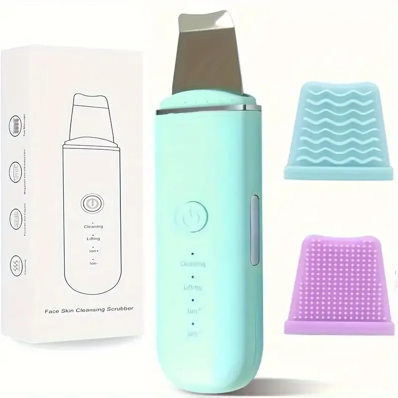 フェイシャルスクレーパー スキンクリーナー - 輝く肌のための毛穴クリーナーと黒ずみ除去ツール