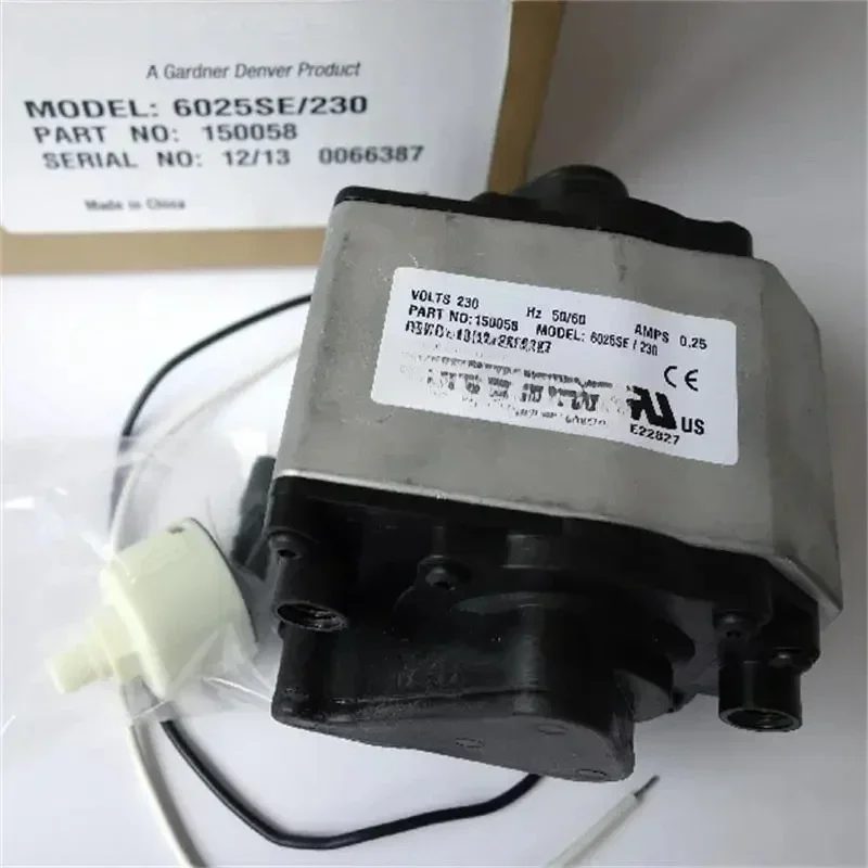 6025SE-230 6025SE-XP/230 Small Oilless Linear Compressor Air Vacuum Pump Mini Diaphragm Vacuum Pump for Medical Instrument