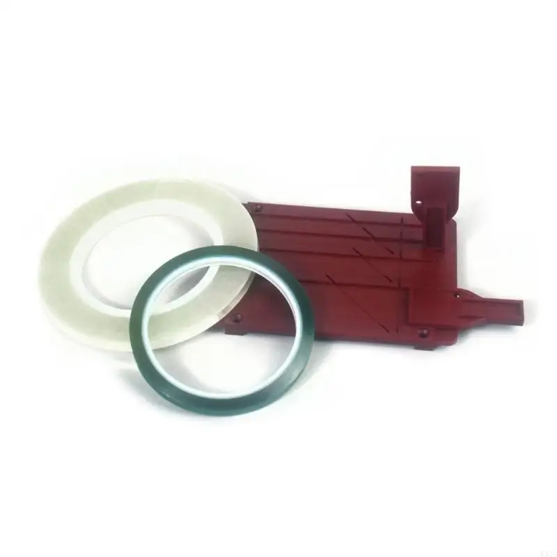 

Tape Splicing Set for Opening Cassette Tape Repair with Two Fixers, Reel to Reel Tape Recorder Splicing Block