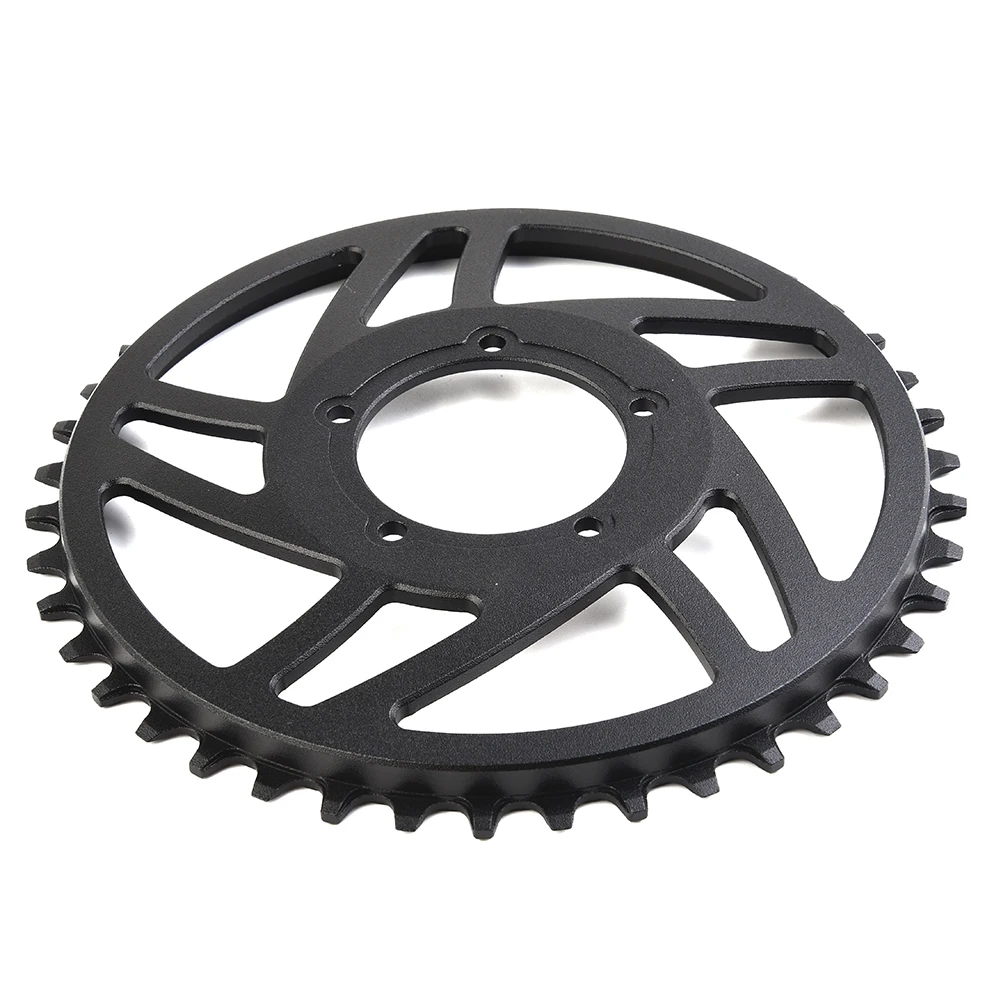 

Brand New ChainRing Crankset Replacement Speed 6-7-8-9 42T Aluminum Alloy Black Correction For Electric Bicycle