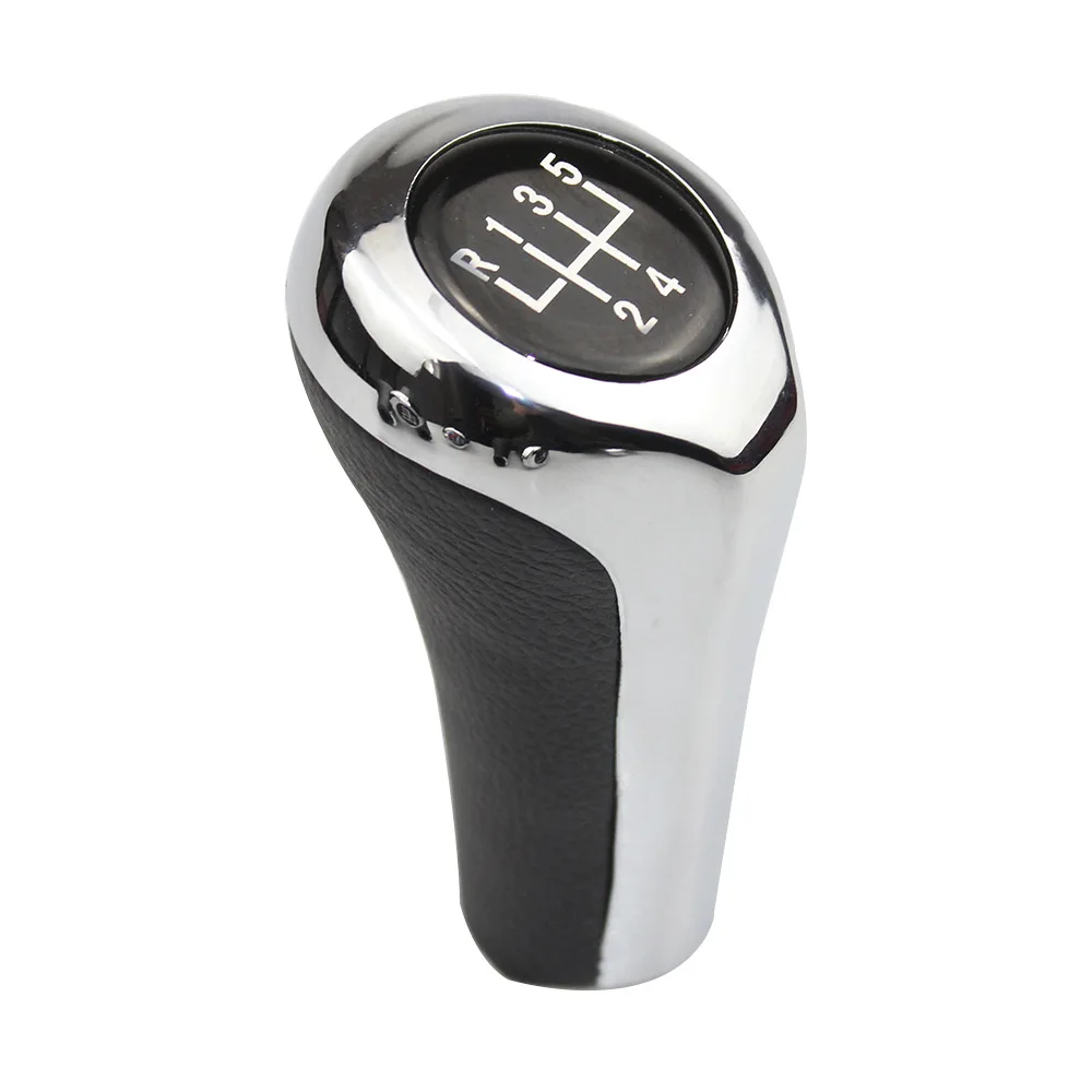 Suitable for BMW bright gear head handball gear lever 5/6 gear shift handball car gear handle accessories 4