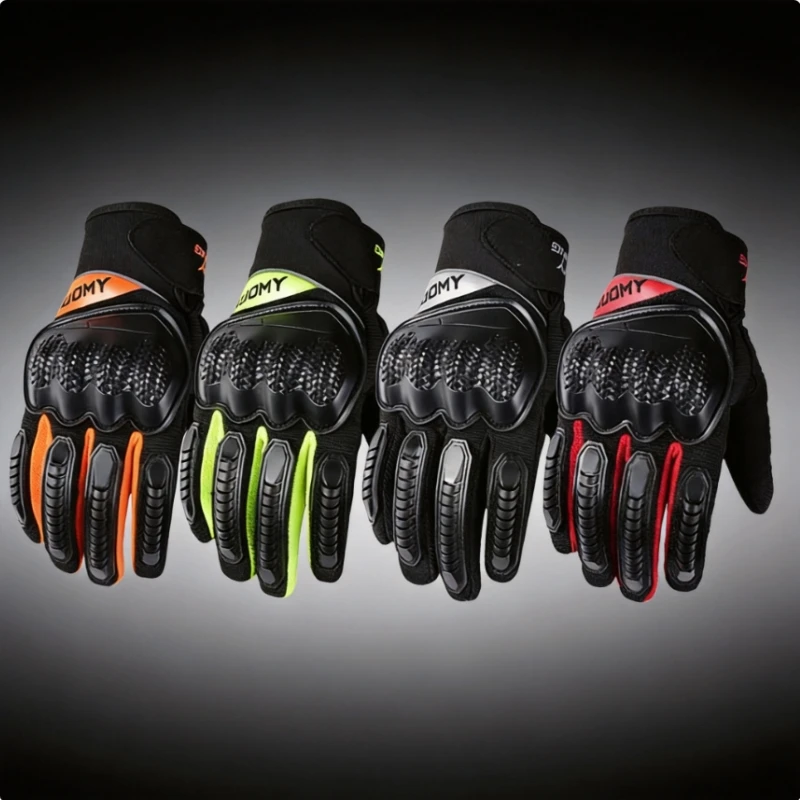 SUOMY Summer Breathable Men Women Motorcycle Gloves Spring Anti-drop City Riding Touch Screen Racing Motocross Gloves