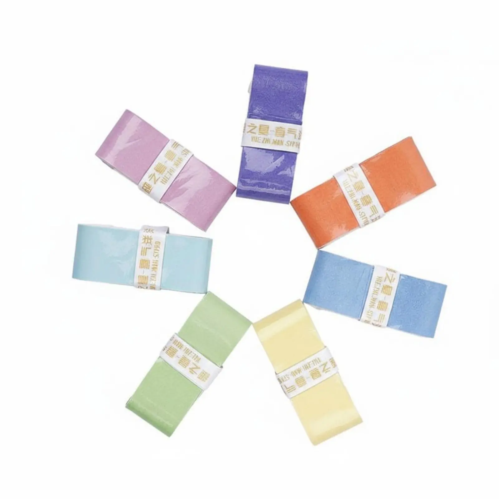 

Badminton Racket Grip Tape Shock-Absorbing Gradient Badminton Grip Tape Non-Slip Racket Handle Wrap Comfortable for Gym, Cycling