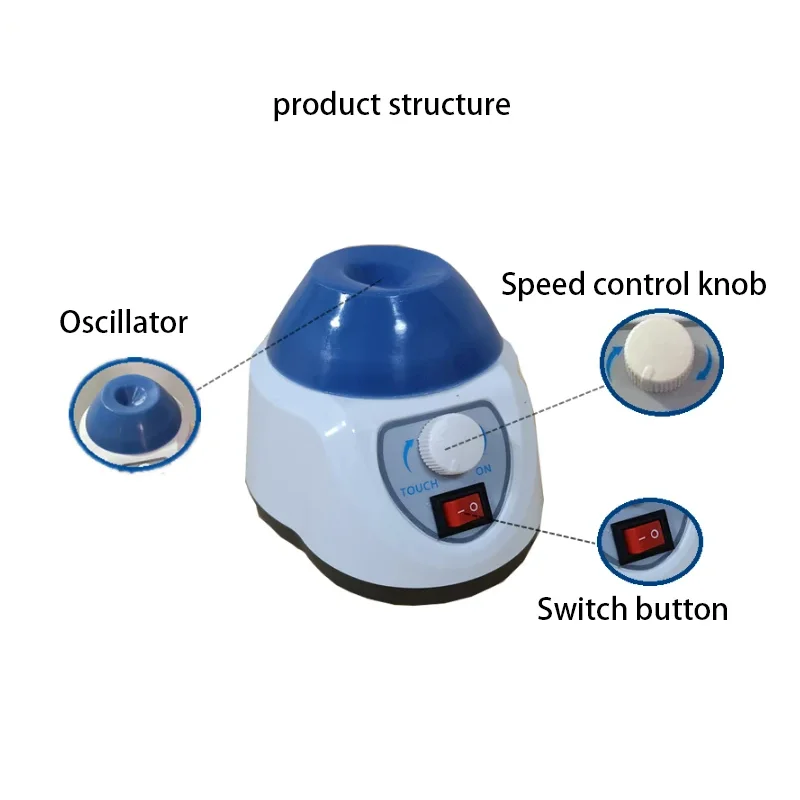 Vortex mixer laboratory vortex mixer shaker test tube centrifuge tube mixing