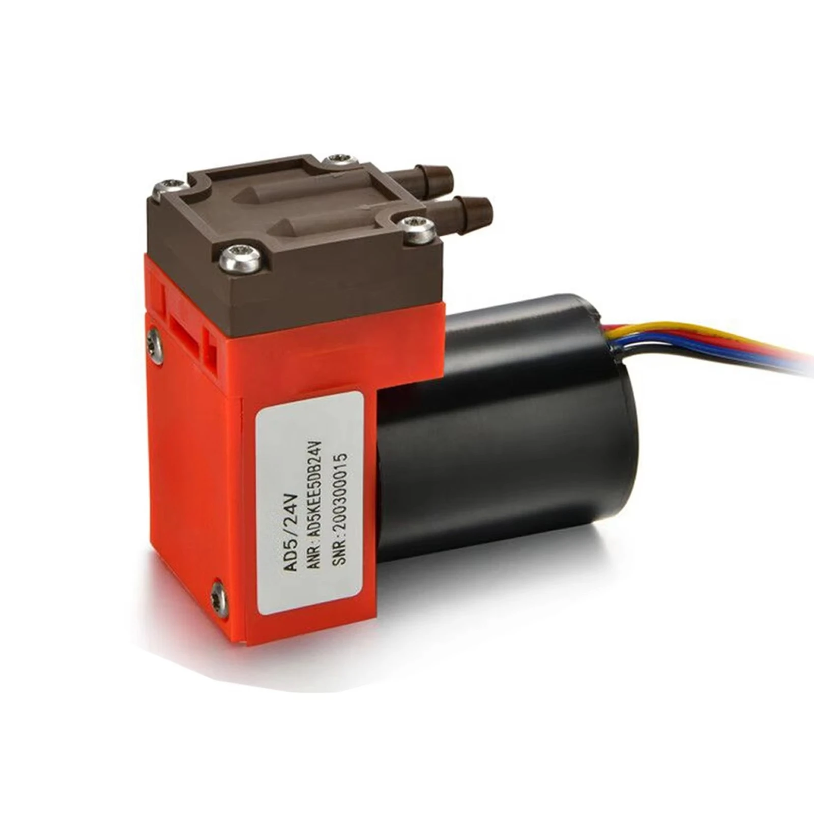 

Долговечный малошумный мини-вакуумный насос с диафрагмой из EPDM, 1-1.5 бар, 24В DC, для обработки воздуха