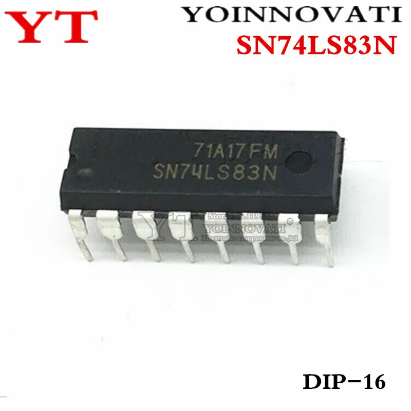 100-ピース-ロット-sn74ls83n-74ls83n-dip-16