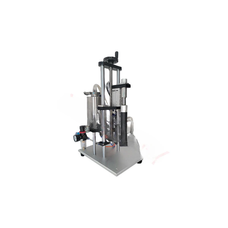 Perfume Filling Machine Liquid Filling Machine Liquid Fragrance Scent Vial Vacuum Pneumatic Semi-Automatic Perfume Filler