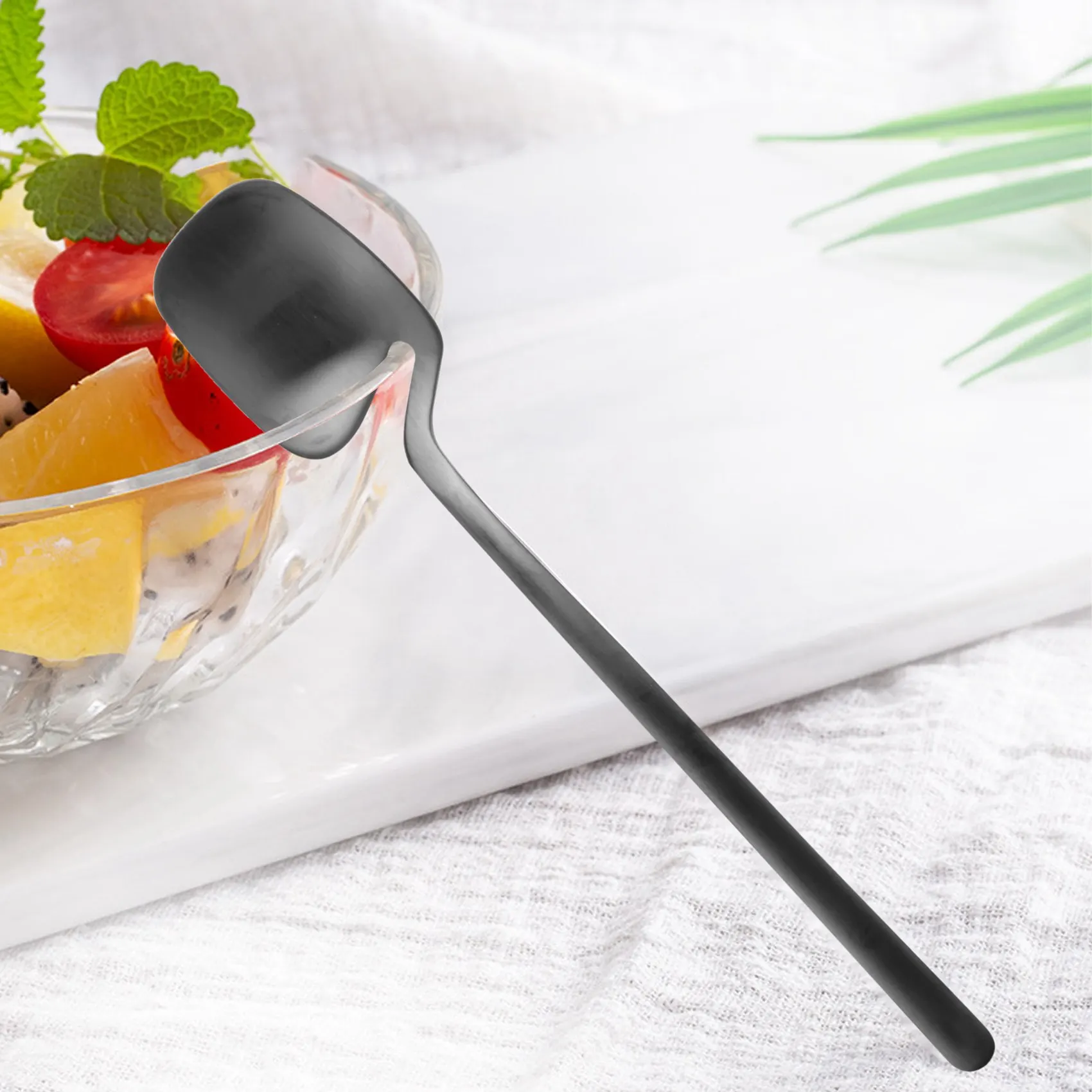 A20F-Matte Cutlery Set,Stainless Steel Dinner Tableware,Flatware Set,Knife Fork Spoon Dinnerware Set Party Set(4 PCS)