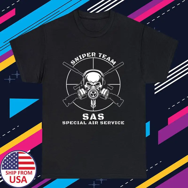

Sas Special Air Service British Army Military Men'S Black Size S 5Xl T shirt