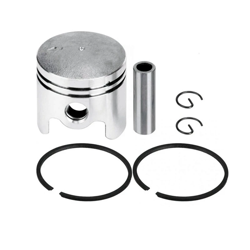 1Set 40-5 Brush Cutter Piston Ring Pin Clip Spring Electric Mower Piston Kit Brush Cutter Spare Parts Aluminum