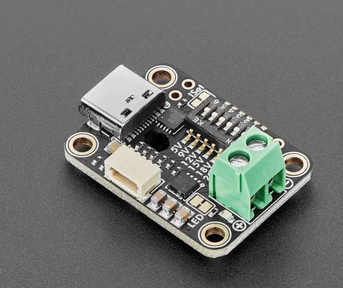 

5991 Манекен питания USB типа C — I2C или переключение — HUSB238 — STEMMA QT / Qwiic