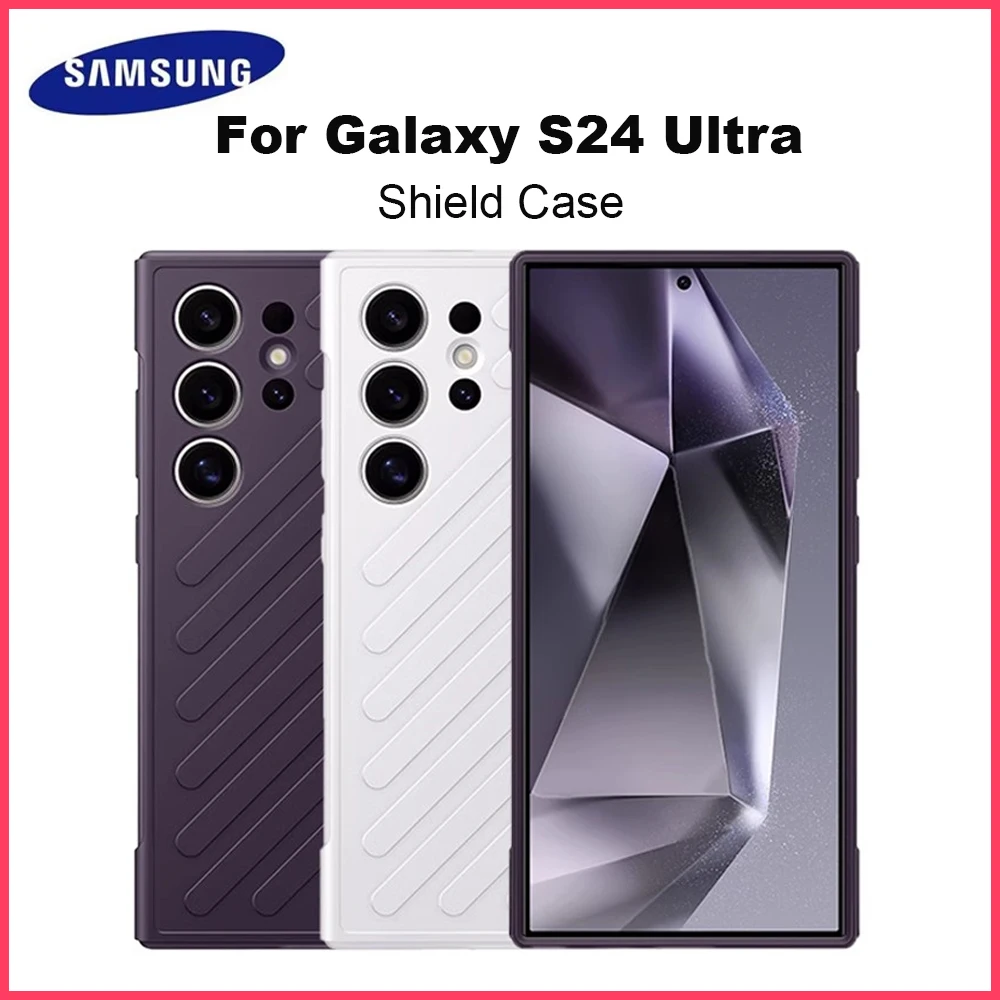 Original Samsung Shield Case for Galaxy S24 Ultra S24Ultra Shield Cover GP-FPS928SACJW