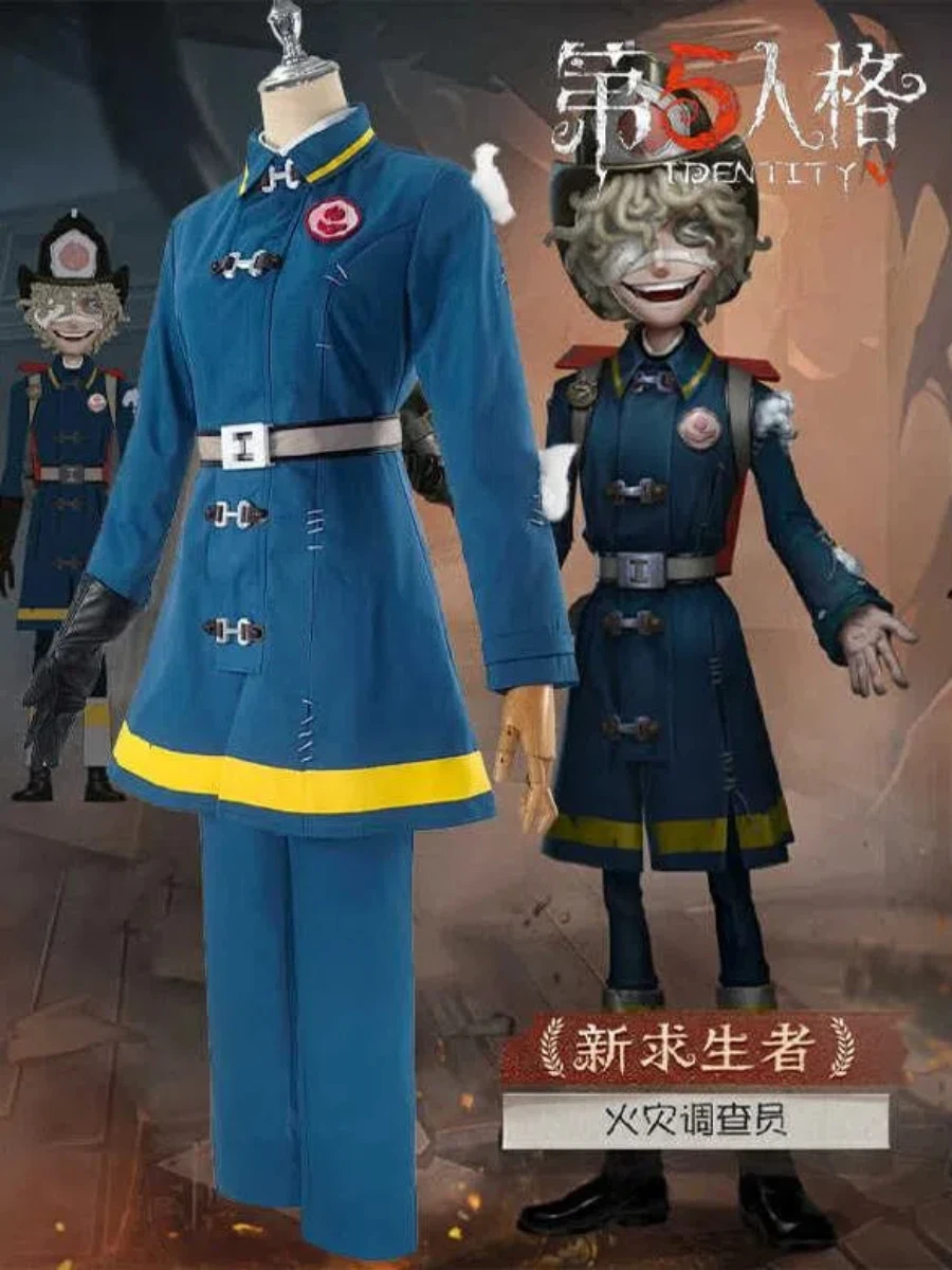 

Identity V Florian Brand Fire Investigator Cosplay Costume Cos Game Anime Party Uniform Hallowen Play Role Clothes Clothing