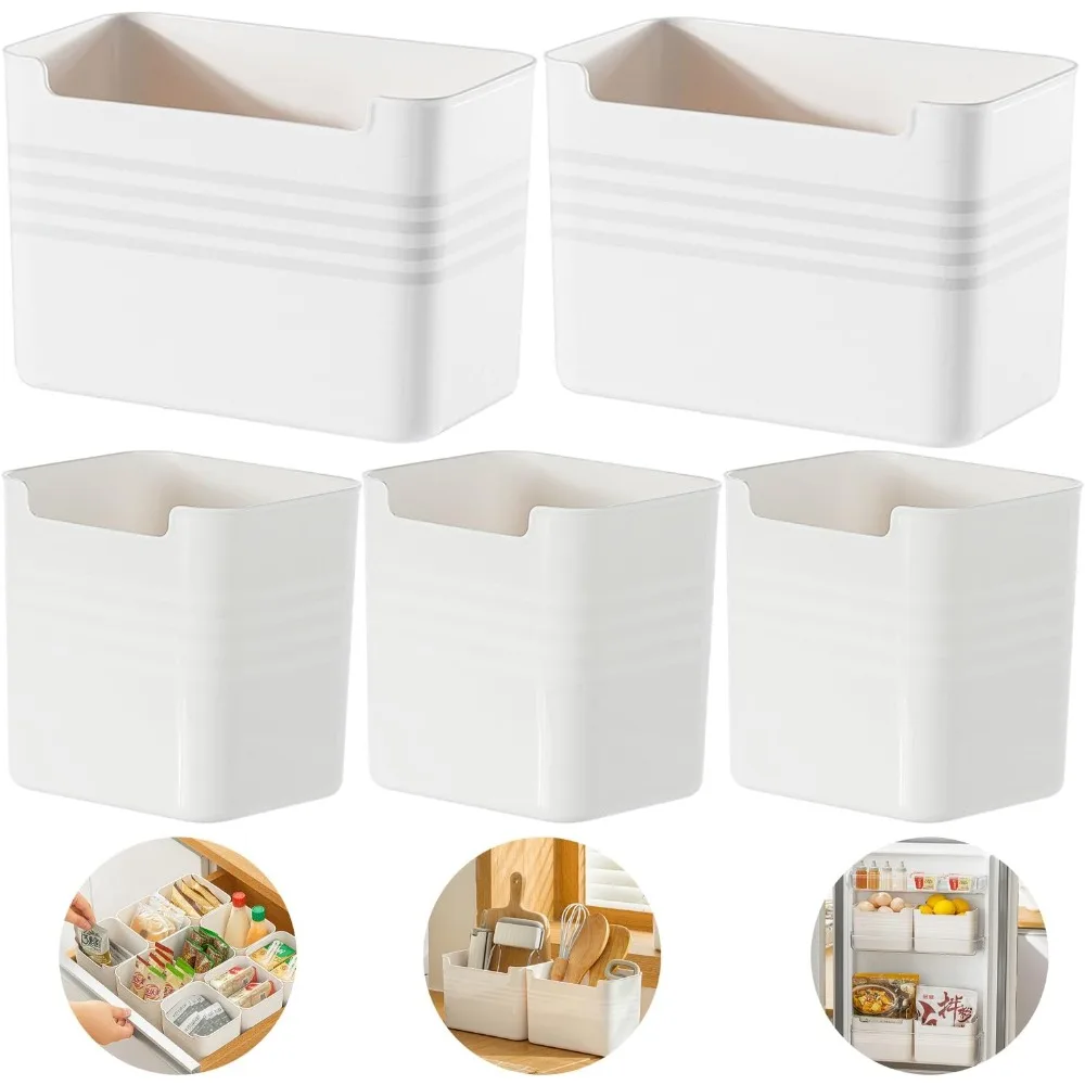 

5-упаковка-органайзера для холодильника, пластиковые контейнеры для хранения боковых дверей холодильника, компактные контейнеры-органайзеры для холодильника, r