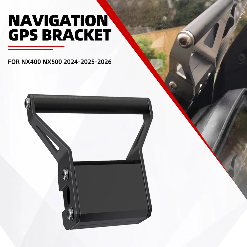 

For Honda NX400 NX500 2024-2025-2026 Motorcycle Mobile Phone GPS Navigation Plate Mounting Stand Holder Phone Bracket NX 400 500