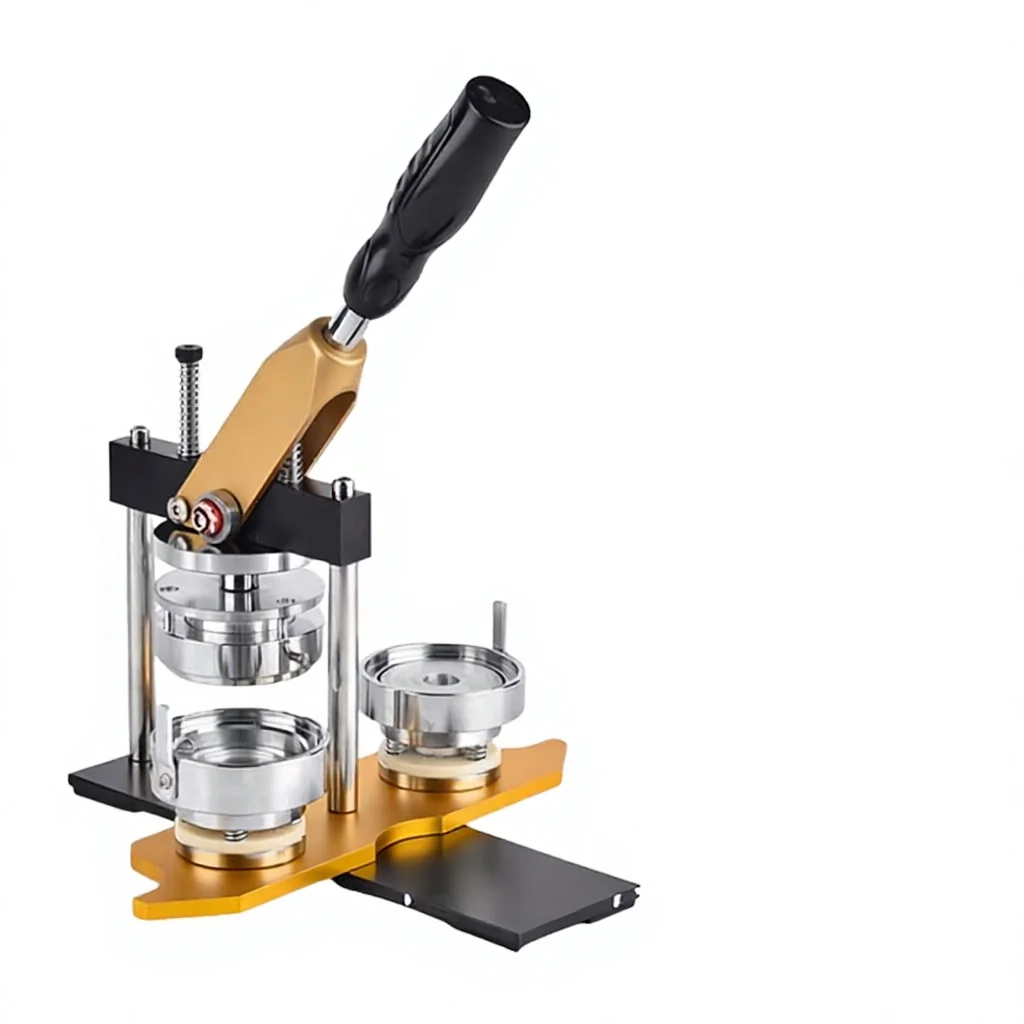 44mm Manual Button Badge Maker Machine  Badge Magnet Mirror Bottle Opener Making Equipment Blank Button Production Tool