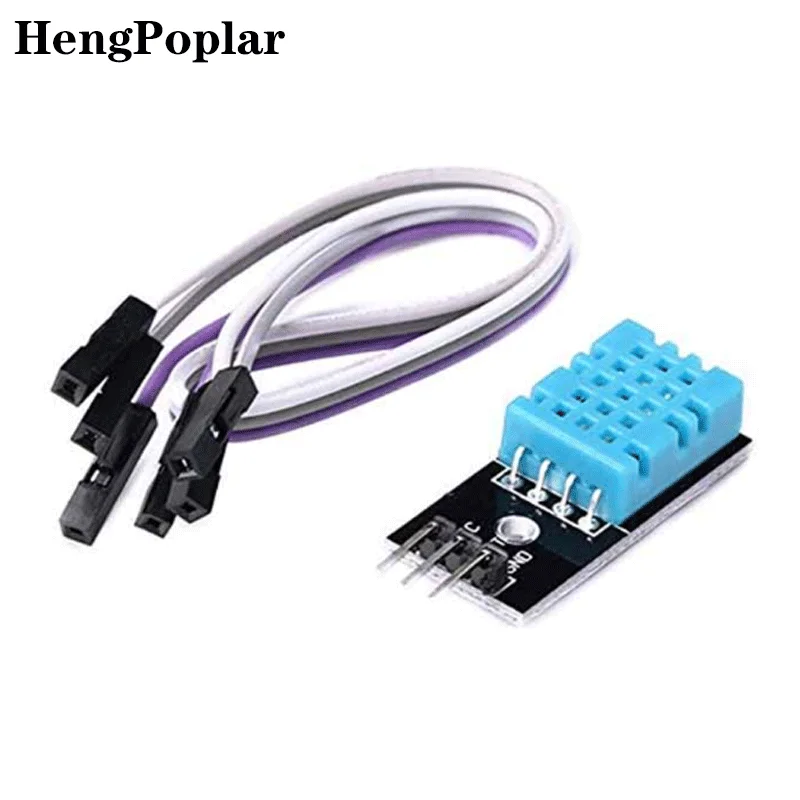 5pcs Smart 3pin KY-015 DHT-11 DHT11 Digital Temperature And Relative Humidity Sensor Module + PCB for Arduino DIY Starter Kit