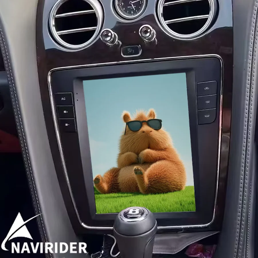 

For Bentley Flying Spur 2012-2019 9.7" Car Stereo Radio Android15 Multimedia Video Player GPS Navigation Carplay Head Unit 128GB