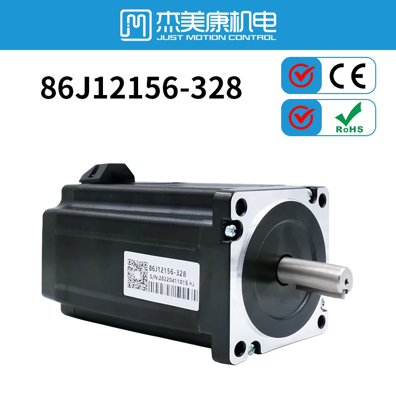 

Nema 34 Stepper Motor 3-Phase 1.2 Degree Step Angle 7.8Nm Holding Torque 2.8A JMC 86J12156 for Wood Cutting Machines