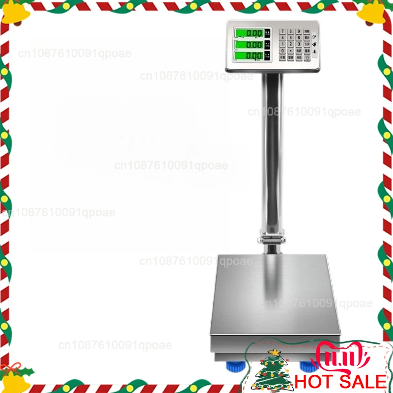 

Электронные весы из нержавеющей стали, водонепроницаемые коммерческие настольные весы 100 кг