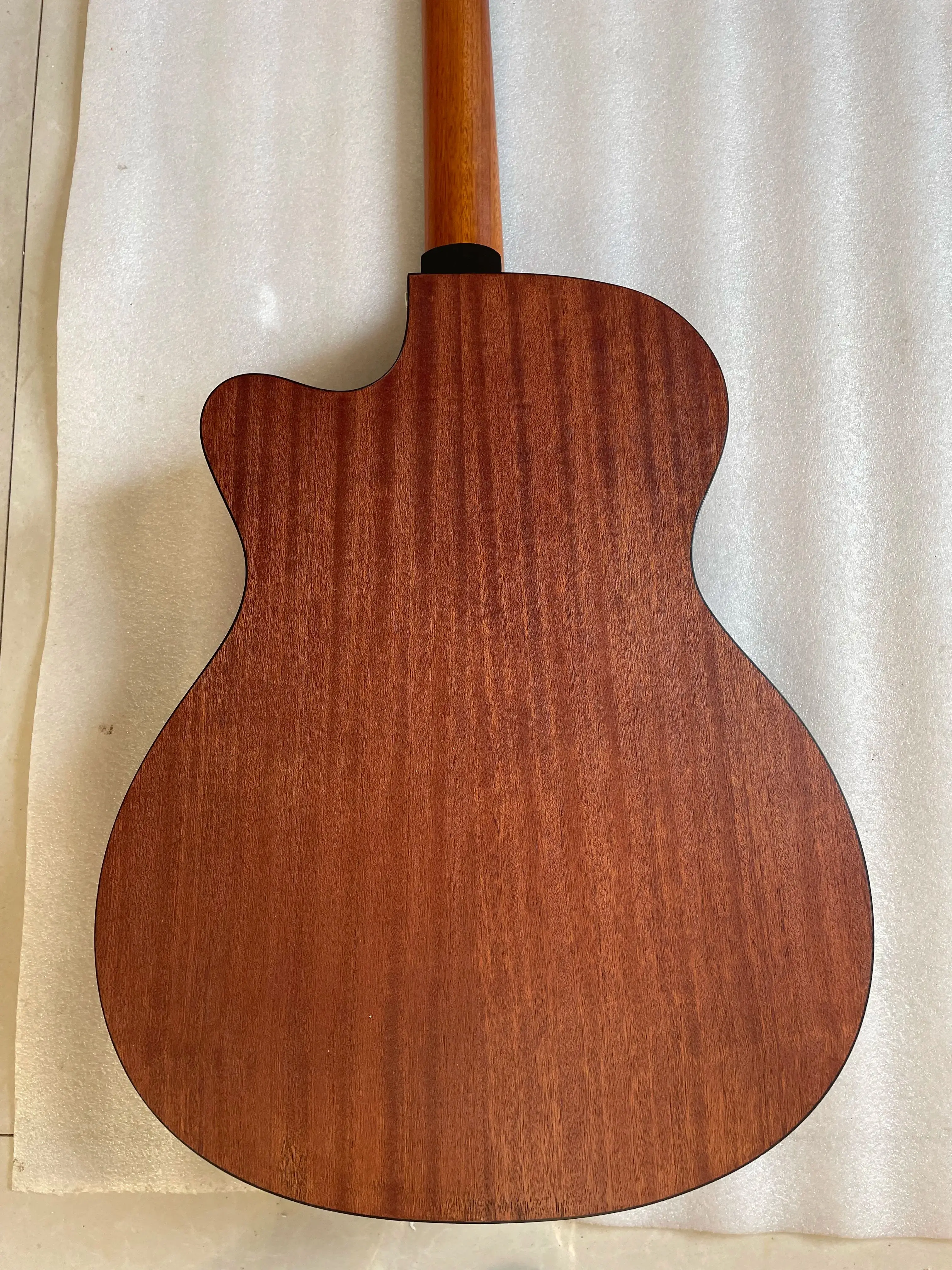 Wooden Acoustic Guitar with Beautiful Vioce, D Type 45 Model, Electric Folk Guitar, High Quality, New, 41\