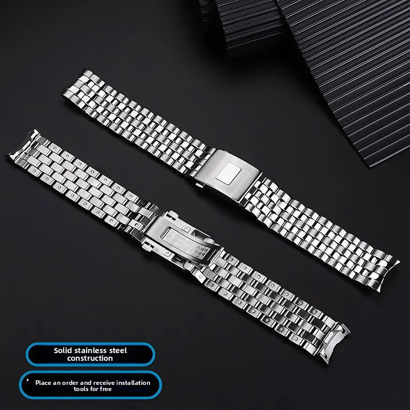 20mm Premium Quality Solid Stainless Steel Bracelet for IWC Pilot Mark 20 men's strap IW328204 IW328202 Quick Release watch band