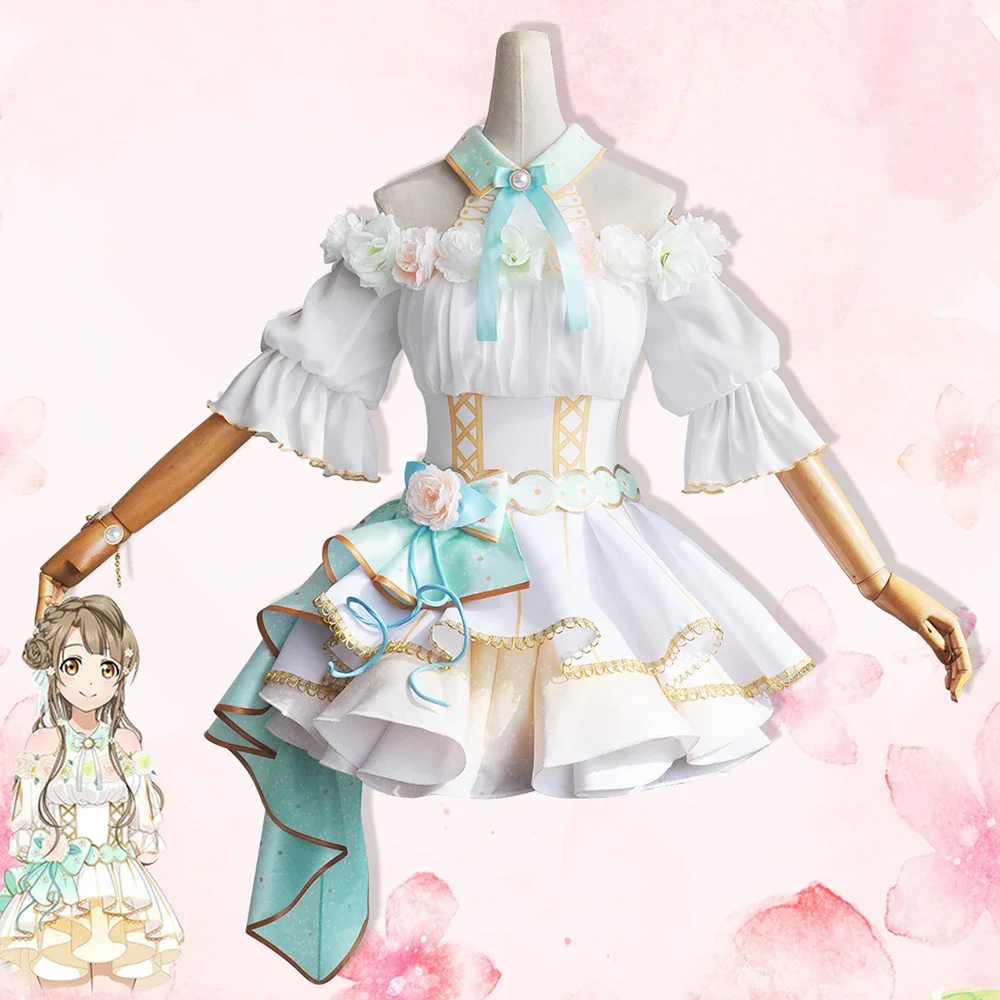 Anime LoveLive Flower Celebration Cosplay Costume Love Live Minami Kotori Outfit Full Set