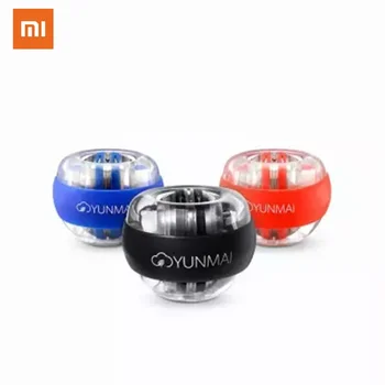כדור כוח למפרק היד של Xiaomi Yunmai, מתחיל בעצמך, מתאמן לכוח הזרוע, מקל על לחץ, תאורת צבע, אתגר ויופי