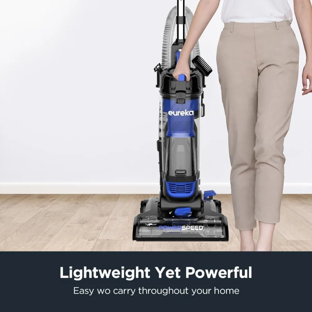 Lightweight Powerful Upright Vacuum Cleaner for Carpet and Hard Floor, New Model