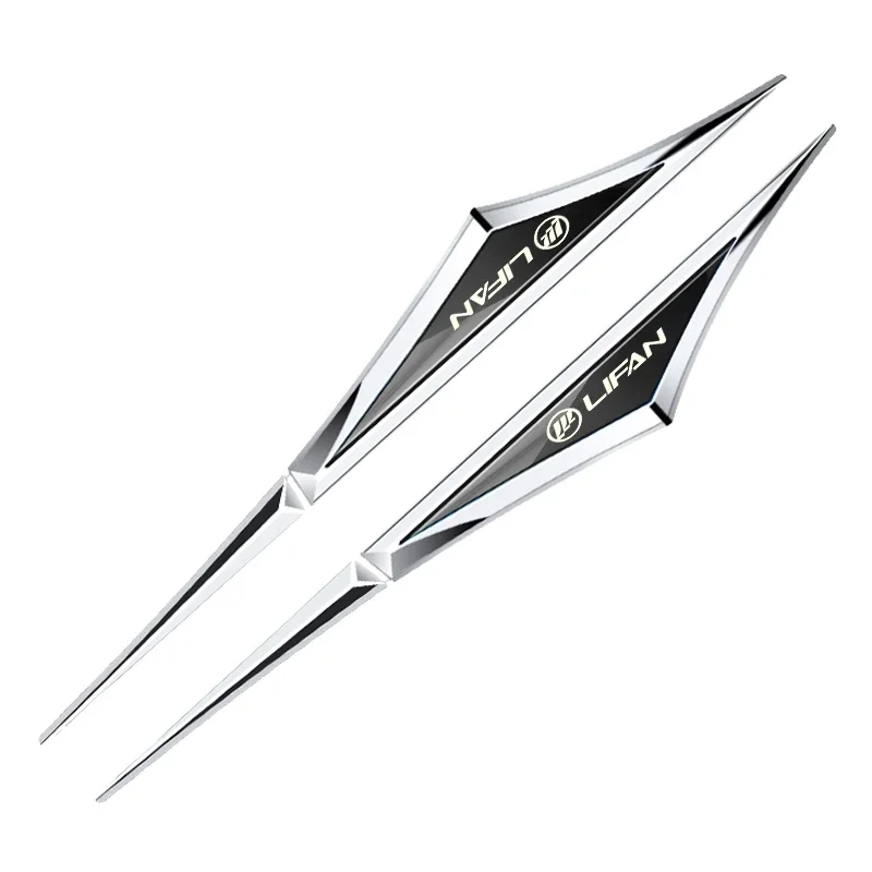 2pcs 3d alloy car stickers car accsesories accessory for lifan 620 ev 530 x50 x70 720 650 300 820 x60 520 630 x70 x40 320 x80
