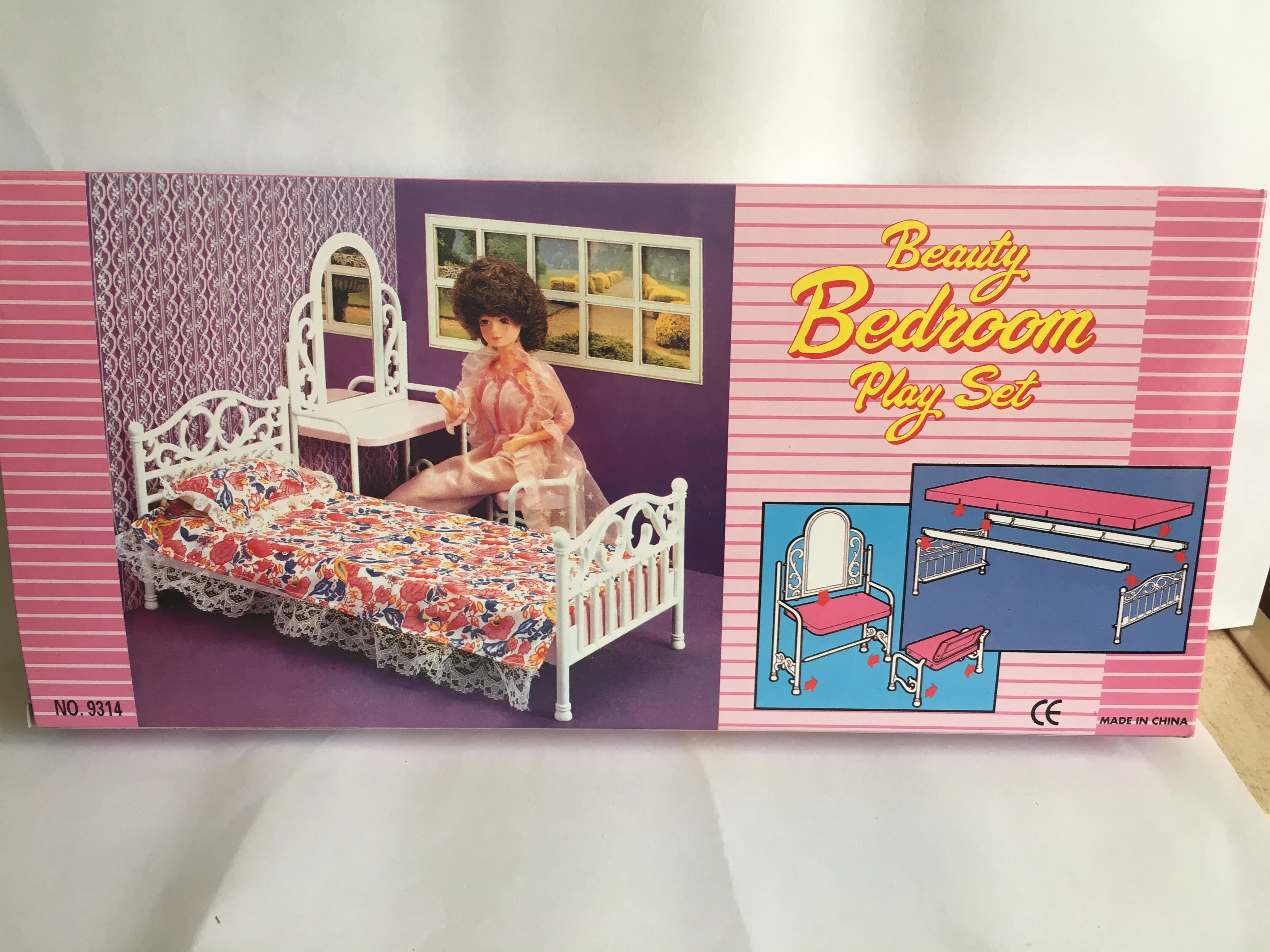 for princess bed for 30cm doll bedroom furniture bjd doll accessories dresser dress up set toy gift