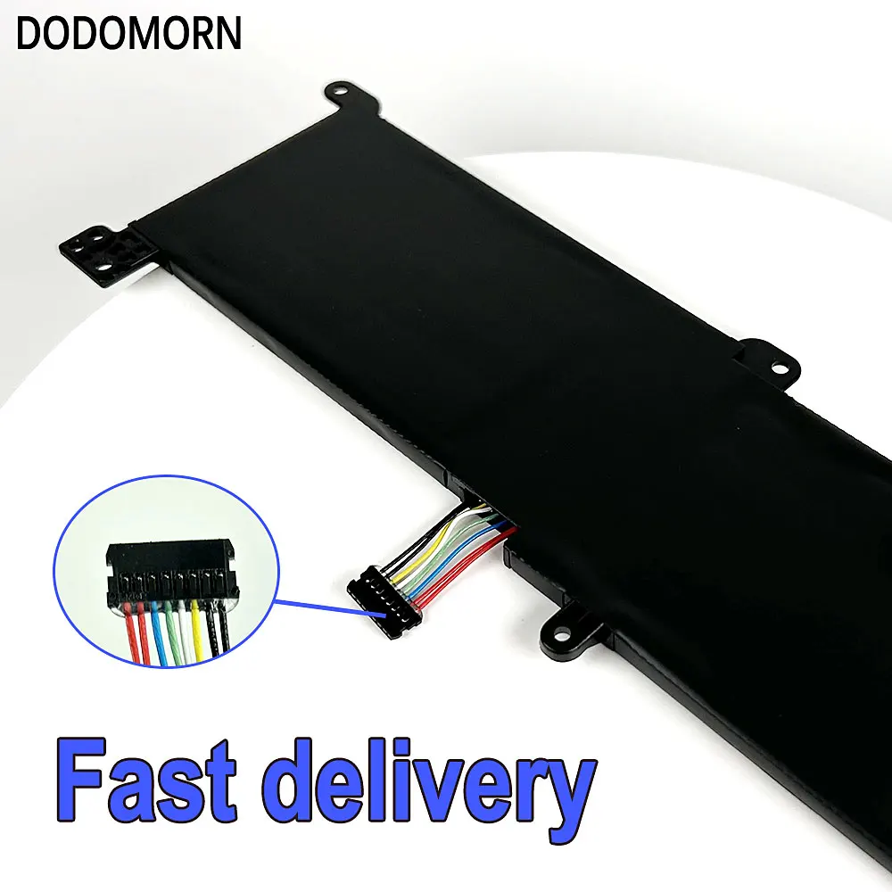 DODOMORN-bateria do portátil para Lenovo, Ideapad 320, S145, 520, 130, V320, V1, L17L2PF1, L17M2PB7, L16S2PB2, L16M2PB3, L16C2PB1, L16M2PB1