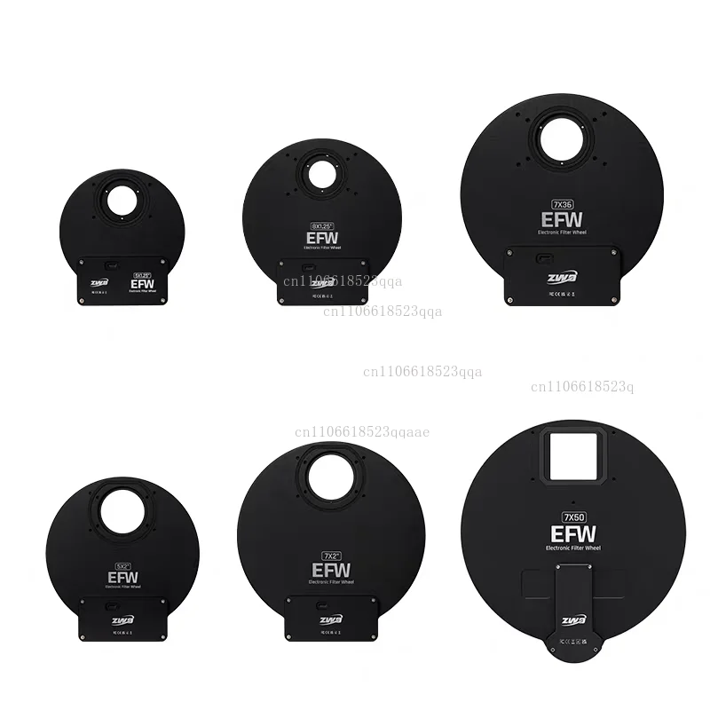 EFW Electric Filter Wheel 2 inches 36mm 1.25 inches 50mm Framed Frameless Filter