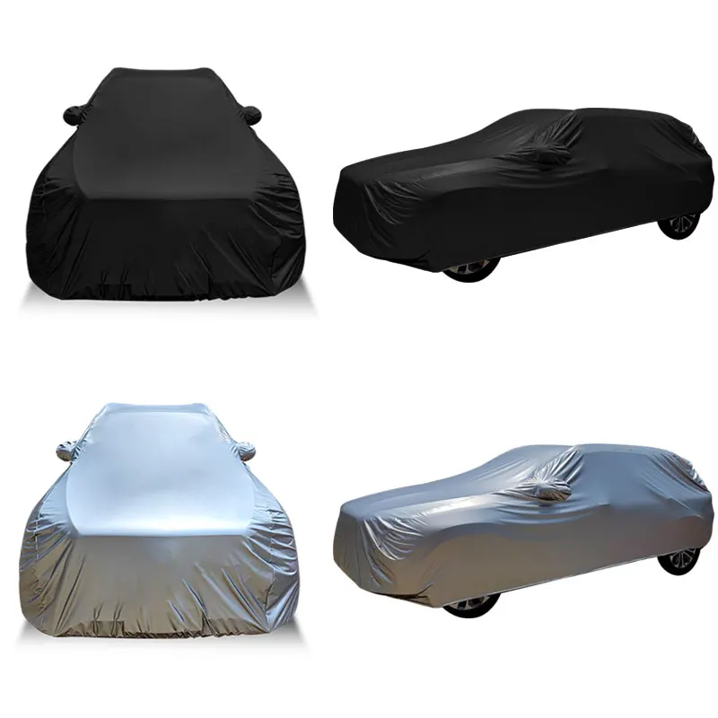 Hot-selling Car Clothing Auto Indoor Dust Sun Protection Exterior Accessories Universal Car Covers view 4