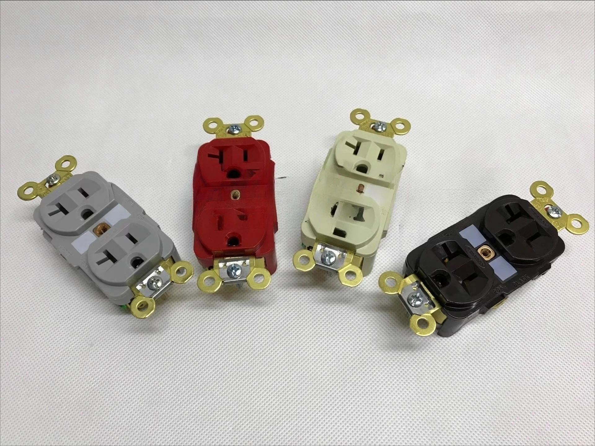 Original genuine fever grade pure copper, power socket wall plug, ferrule