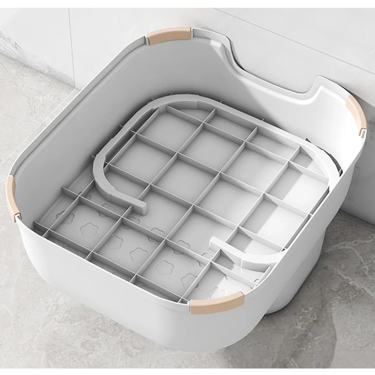 Kid Step Stool Bathroom Baby Non Slip Safety Baby Washroom Removable Training Stool Washing Steps Stools Shower Seat Bebe Chairs image 5