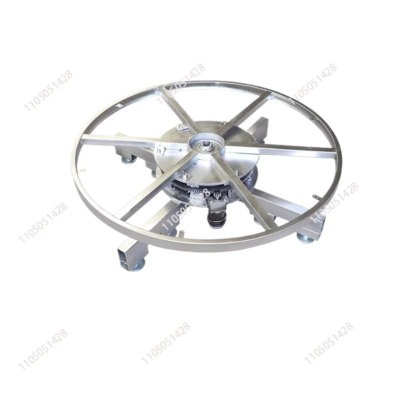 Electric remote control stage turntable industrial display speed adjustable steel frame rotating base display stand