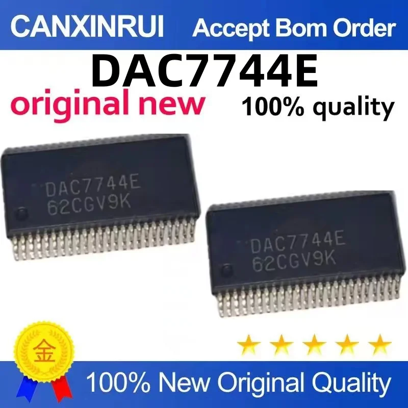 

DAC7744E DAC7744 Digital-to-analog converter chip SSOP48 original stock quantity and excellent price