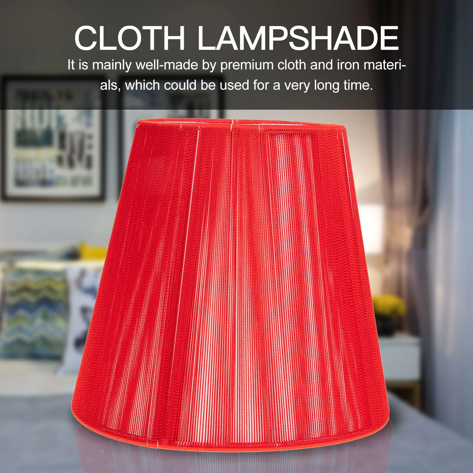 

Cloth Ceiling Lights Cover European Style Chandelier Lamp Shade For Hotel Restaurant Hallway Bedroom Fabric Lampshade