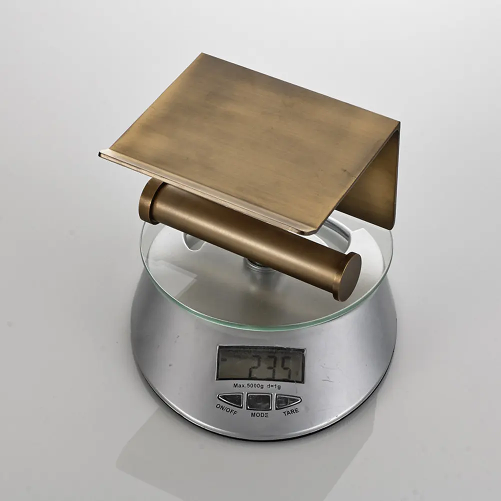 

Держатель для туалетной бумаги 2-в-1 из алюминия с подставкой для телефона и полкой для хранения в ванной, настенный, нержавеющий