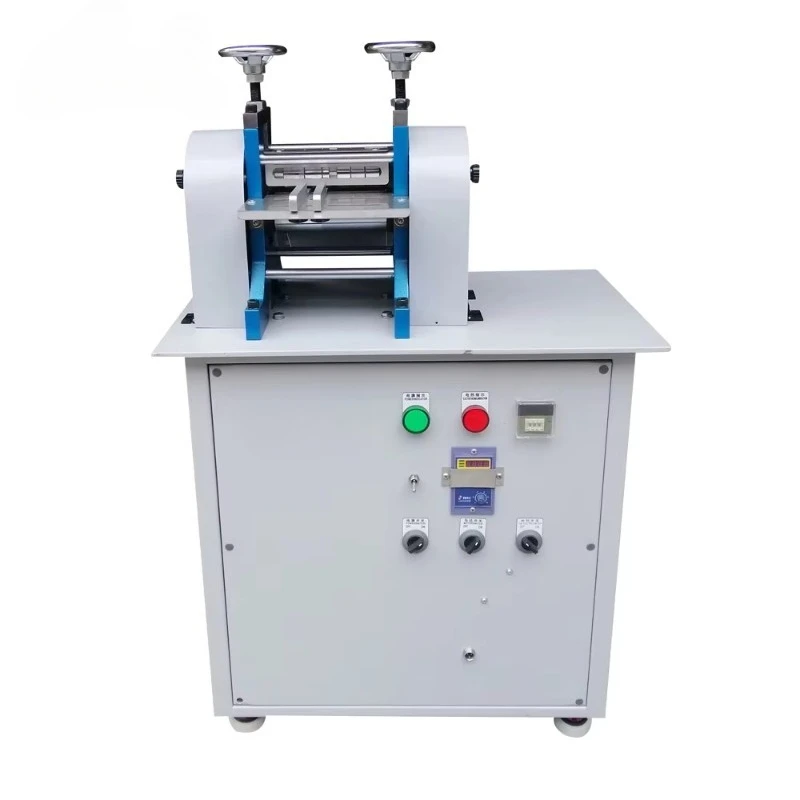 Pneumatic Leather Belt Embossing Machine 130mm Width Semi-Automatic Hot Pattern Stamping Machine Leather Machinery