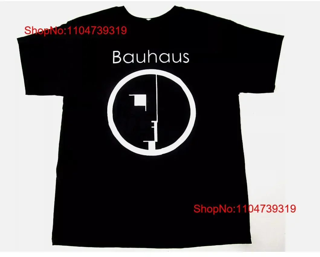 

BAUHAUS Spirit Logo T shirt Post Punk Gothic Rock Men Black New vintage Washed graphic Casual Comfortable Slightly Breathable