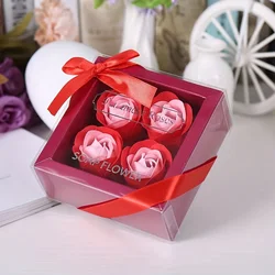 Romantic Artificial Flower Gift Box Roses Soap Flowers, Perfect for Birthday, Valentine's Day, Wedding, and Surprise Gifts