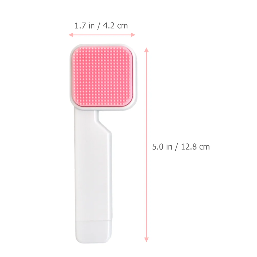 2 Pcs Face Cleanser Square Facial Cleansing Brush Tool Manual Scrub Wash Scrubber Washing